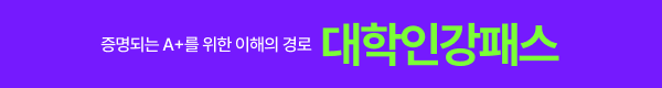 /탑배너/(반반배너) 증명되는 A+로 ㅣ 대학인강패스