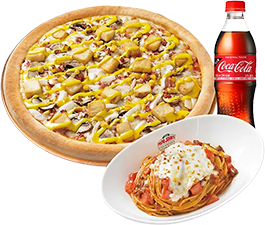 오리지널 아이리쉬 포테이토(L)+파파스 파스타(미트)+코카-콜라500ml