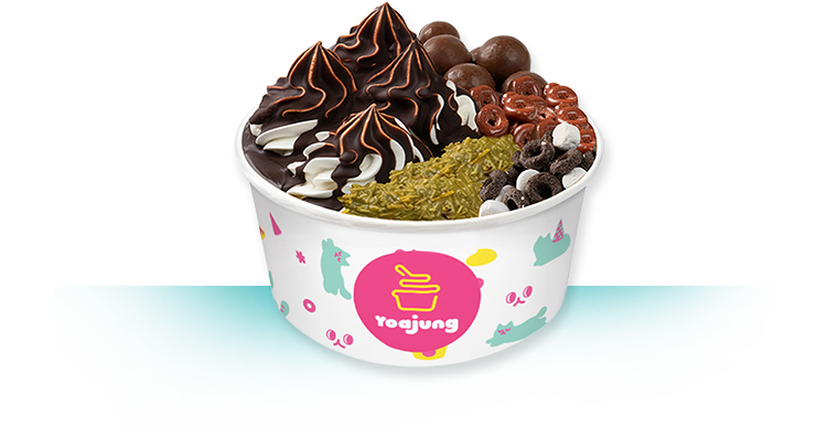 [요아정] 프리미엄 토핑 빠삭 두바이 초코쉘+요거트아이스크림+오레오오즈+몰티져스+요아정초코링