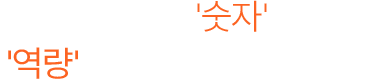 이제 성적표의 ‘숫자' 를 넘어 '역량’ 이 평가의 기준입니다.