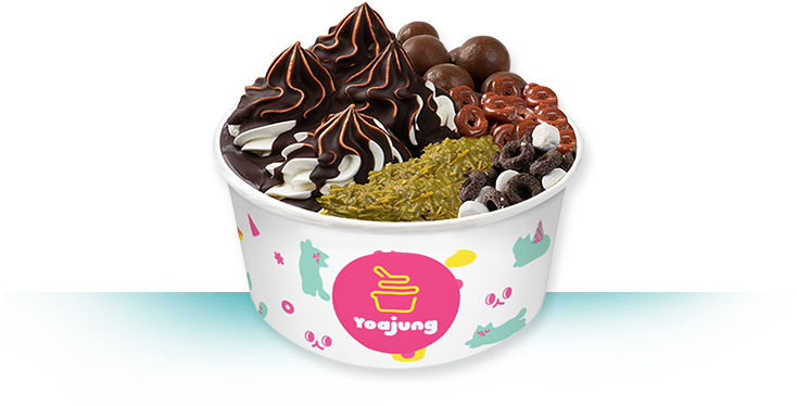 [요아정] 프리미엄 토핑 빠삭 두바이 초코쉘+요거트아이스크림+오레오오즈+몰티져스+요아정초코링