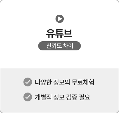 유투브 - 파편적 설명